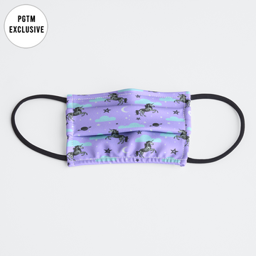 Gothic Unicorn Face Mask